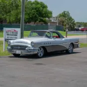 1955 Black and Silver Buick Super thumbnail