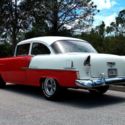 1955 RED / WHITE Chevrolet Bel Air/150/210 thumbnail