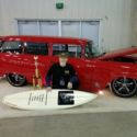 1955 Red Ford Mustang thumbnail