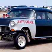 1955 Black Chevrolet 210 thumbnail