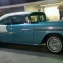 1955 Turquoise/ White Chevrolet Bel Air/150/210 thumbnail