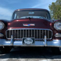 1955 Burgundy Chevrolet Bel Air/150/210 thumbnail