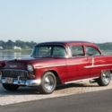 1955 Red Chevrolet Bel Air/150/210 thumbnail