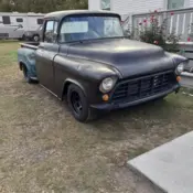 1955 Black Chevrolet C-10 thumbnail