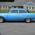 1955 Blue Chevrolet Bel Air/150/210 thumbnail