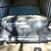 1955 Black Chevrolet Bel Air/150/210 thumbnail