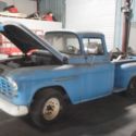 1955 Blue Chevrolet C-10 thumbnail