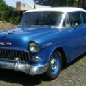 1955 Blue Chevrolet Bel Air/150/210 thumbnail