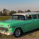 1955 Gray Chevrolet Bel Air/150/210 thumbnail