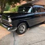 1955 Black Chevrolet 150 thumbnail
