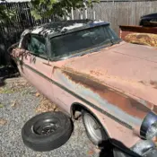 1955 White Chrysler Imperial thumbnail