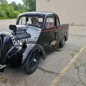 1955 Black Ford Anglia thumbnail