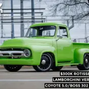 1955 Verde Ithaca Ford F-100 thumbnail