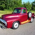 1955 Burgundy Ford F-100 thumbnail