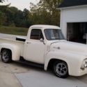 1955 off white Ford F-100 thumbnail