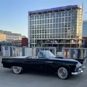 1955 Black Ford Thunderbird thumbnail