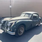 1955 Green Jaguar XK thumbnail