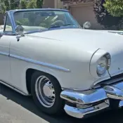 1955 White Lincoln Capri thumbnail