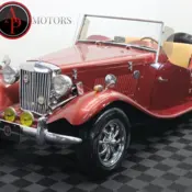 1955 Red MG TD thumbnail