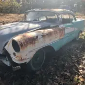 1955 Green Oldsmobile Model 98 thumbnail