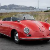 1955 Red Porsche 356 thumbnail