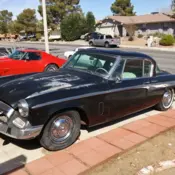 1955 Black Studebaker President thumbnail