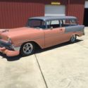 1956 Orange Chevrolet Bel Air/150/210 thumbnail