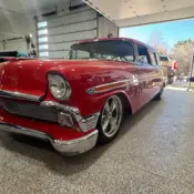 1956 Red Chevrolet Nomad thumbnail