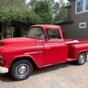 1956 Red Chevrolet Other Pickups thumbnail