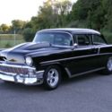 1956 Black Chevrolet Bel Air/150/210 thumbnail