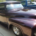 1956 black cherry Ford F-100 thumbnail
