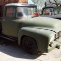 1956 Green Ford F-100 thumbnail