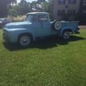 1956 Blue Ford F-100 thumbnail