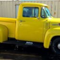1956 Yellow Ford F-100 thumbnail