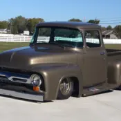 1956 Heavy Metal Pewter Ford F-100 thumbnail