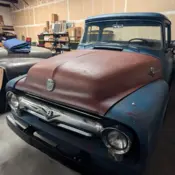 1956 Blue Ford F-250 thumbnail