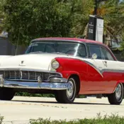 1956 RED AND WHITE Ford Fairlane thumbnail