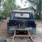 1956 Black Ford Mustang thumbnail