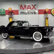 1956 Black Ford Thunderird thumbnail