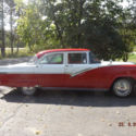 1956 Red/White Ford Fairlane thumbnail