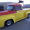 1956 Yellow Ford F-100 thumbnail