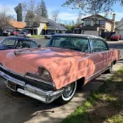 1956 Red Lincoln Premiere thumbnail