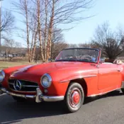 1956 Red Mercedes-Benz SL-Class thumbnail