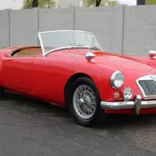 1956 Red MG Roadster thumbnail