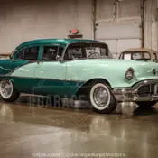 1956 Green Oldsmobile Super 88 Holiday Sedan thumbnail