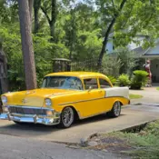 1956 Yellow Chevrolet Bel Air/150/210 thumbnail