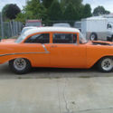 1956 Orange Chevrolet Bel Air/150/210 thumbnail