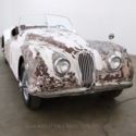 1956 White Jaguar XK thumbnail