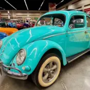 1956 Turquoise Volkswagen Beetle thumbnail