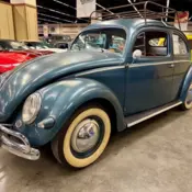 1956 Blue Volkswagen Beetle thumbnail